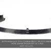 M-Performance Style Carbon Front Splitter Insert with Lower Spoiler (Set of 3 pcs)