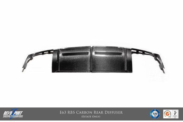 e63 rbs carbon rear diffuser 1